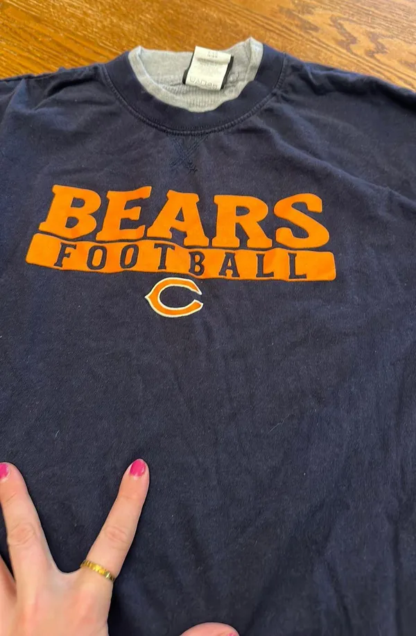 Reebok Chicago Bears Long Sleeve Shirt - Image 4