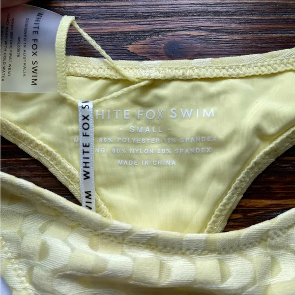 White Fox bikini bottoms - Image 3