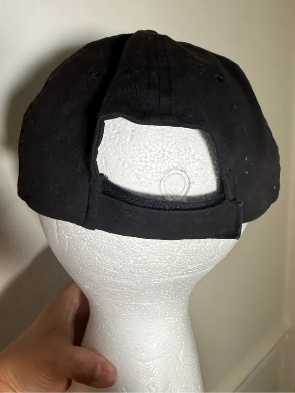 Disneyland Paris Black and Gold Glitter Cap with Star Embroidery Adult OS - Image 5