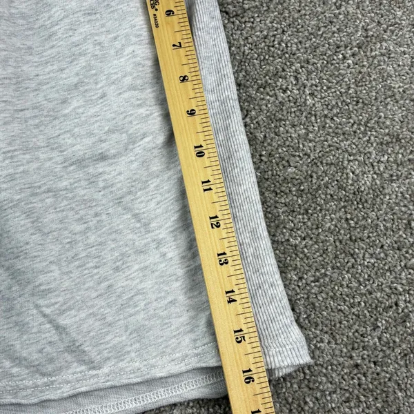 Offline by Aerie Cloud Fleece Sweat Short Size XXS Gray Athleisure Lounge Sporty - Image 5