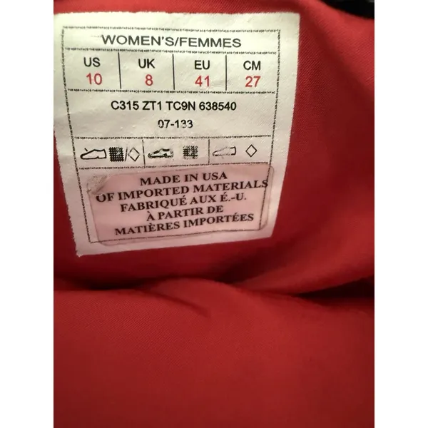 The North Face Womens‎ Thermoball Insulated Black Winter Snow Boots Sz 10 - Image 7