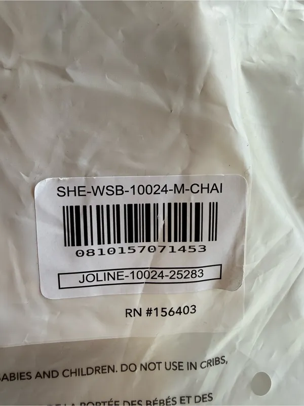 Shapermint Essentials Everyday Comfort Straps Wireless Bra Beige Medium NWT - Image 12