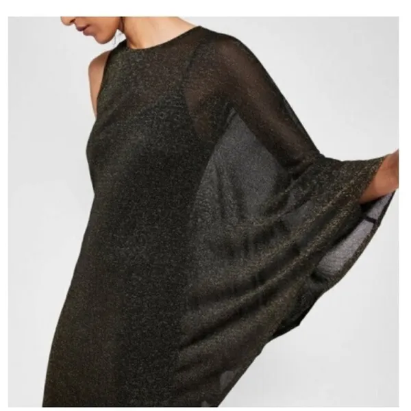 NWT Ted Baker‎ London Monyca Glitter One Shoulder Knee Length Dress XXS Cocktail - Image 5