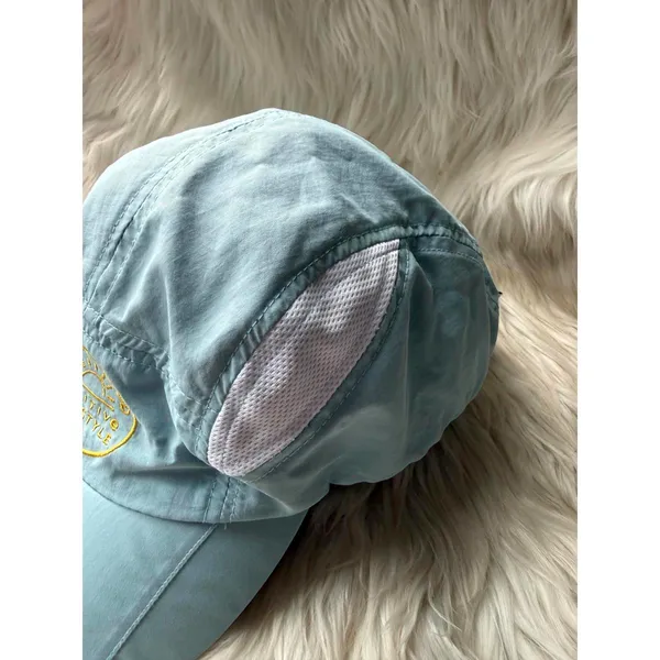 Life is Good Light Blue Cap with Yellow Embroidered Positive Lifestyle Logo - Image 3