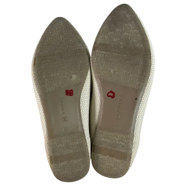 Birdies Blackbird Cream Navy Slip On Knit Loafers Size 6.5 READ DESCRIPTION - Image 9