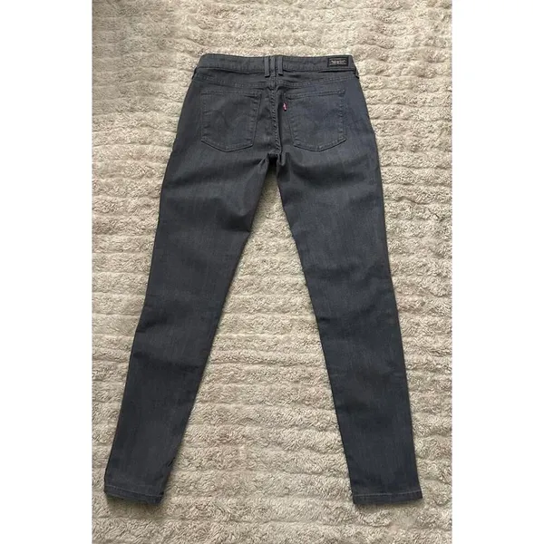 Levi's grey denim leggings Size 8M 29x32 - Image 5