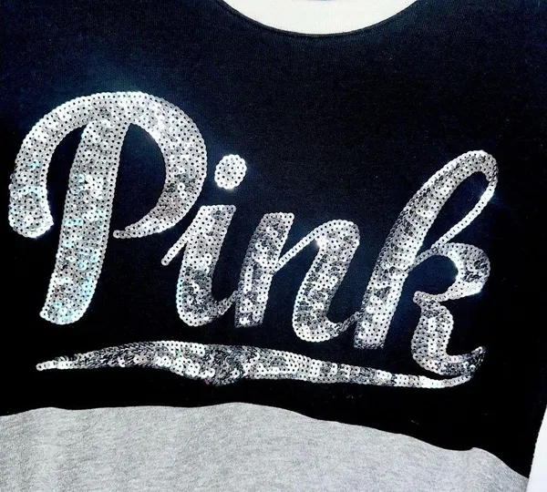 VS PINK Bling Campus Long Sleeve Tee! - Image 2