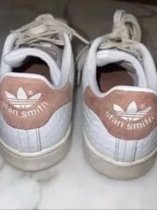 adidas Women's White Stan Smith Sneakers - Image 4