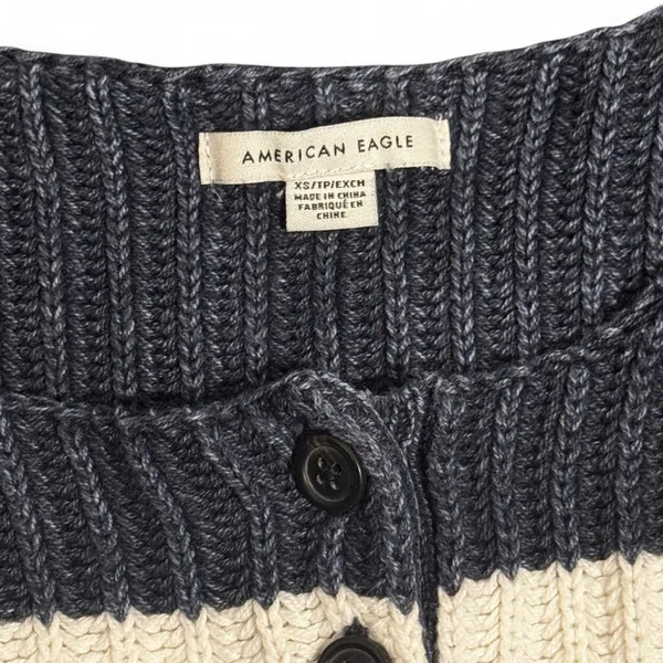 Women’s American Eagle White Casual Long Sleeve Sweater XS - Image 6