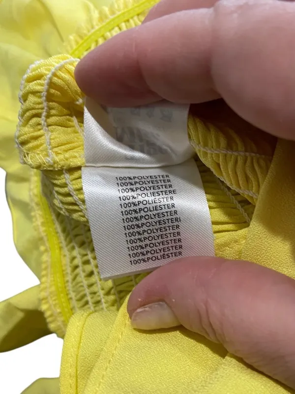 Tiger Mist Joslin Mini Dress Yellow Size XS Coquette Sabrina Carpenter Romantic - Image 5