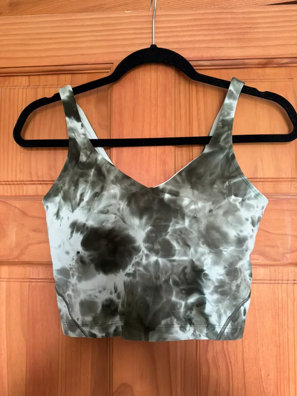 Lululemon Green Diamond Dye Align Tank - Image 2