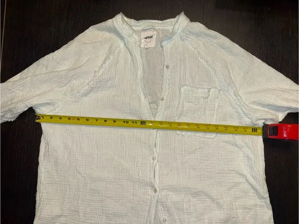 aerie Light Green Pistachio Oversized Cotten Gauze Cover Up Coastal Grandmother - Image 3