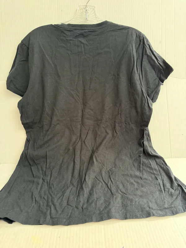 Hanes Ladies “My Heart is on That Field” Baseball Graphic T Shirt - Image 3