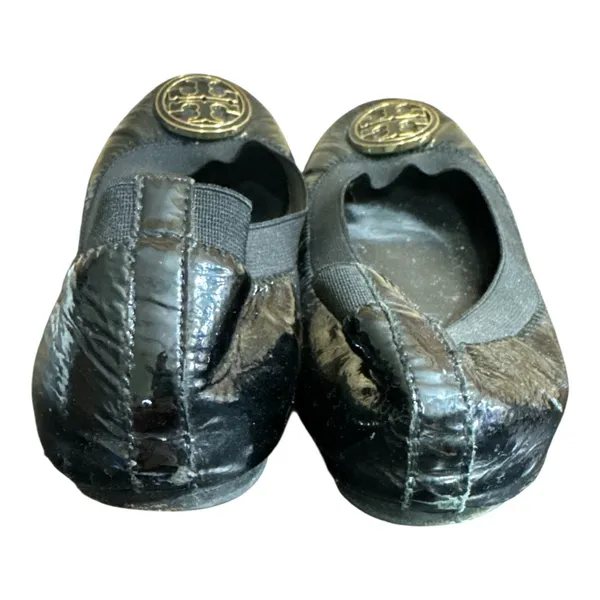 Tory Burch Black ‘Caroline Naplak’ Ballet Flats - Image 3