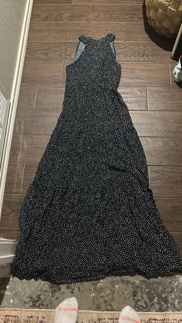 Polka dot sundress Black - Image 2