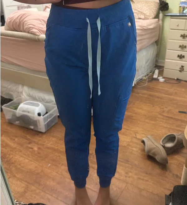 FIGS Women’s Royal Blue Joggers - Image 3