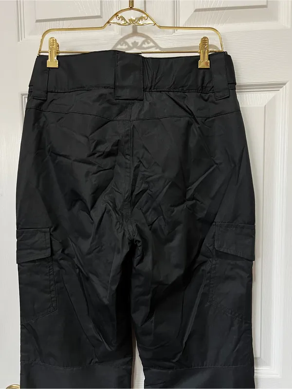 Arctix Ski Snow Cargo Pants Women's Small Black Ankle Zip Insulated Snowboarding - Image 3