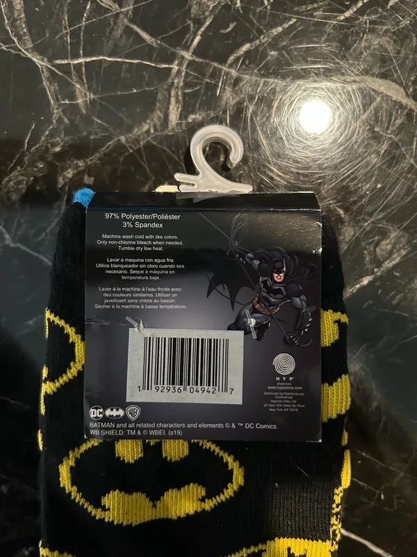 DC Comics Batman Themed Sock Pack - Image 3