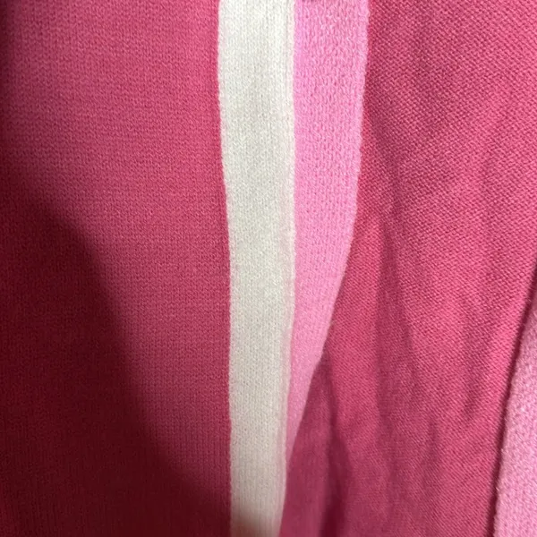 Vibrant Color Block Knit Long Cardigan - Soft & Oversized Size XL - Image 12