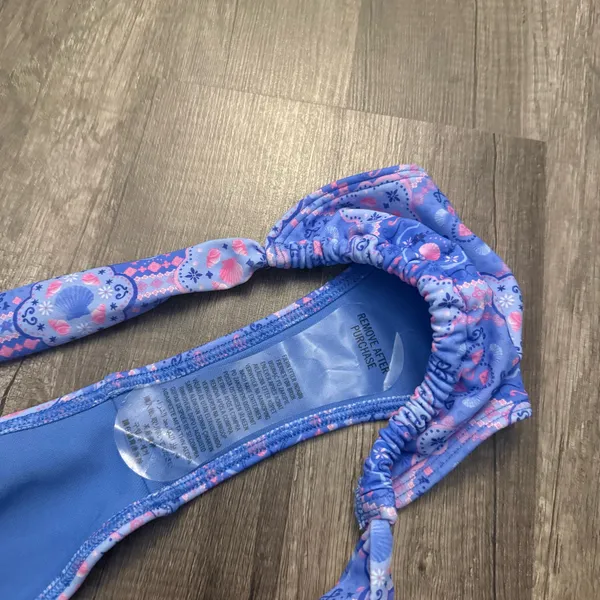 Hollister Blue Shell Print Bikini Bottoms - Image 5