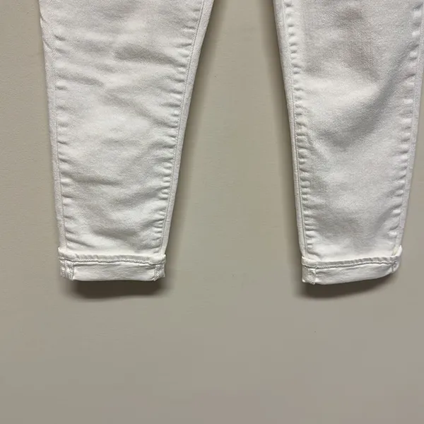 J Crew White Ankle Jeans - Image 4