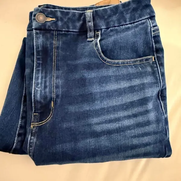 American Eagle Curvy Highest Rise Jegging Size 16R Blue - Image 3
