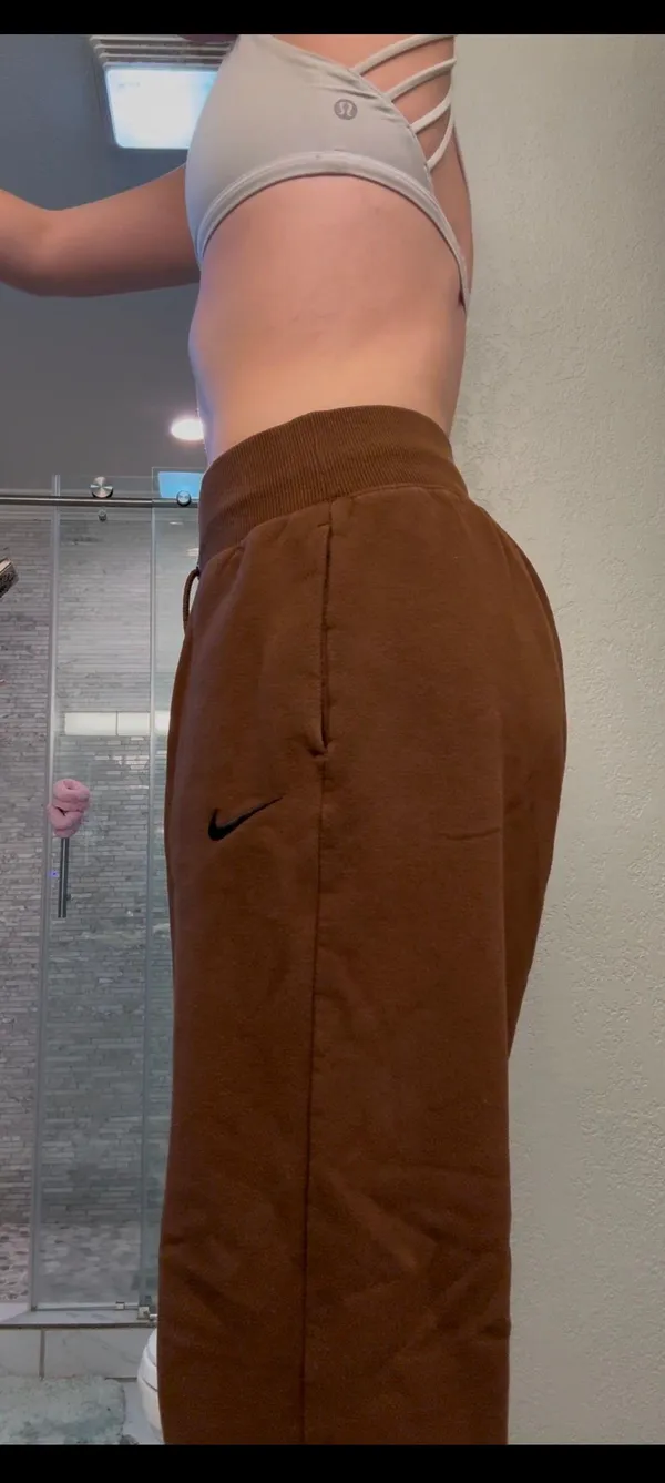 Nike Brown Sweatpants - Image 2