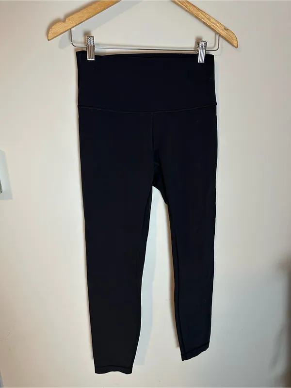 Lululemon Wunder Under Hi-Rise 7/8 Tight *Full-On Luxtreme 25" Black 6 - Image 3
