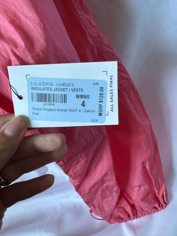 Lululemon scuba cropped Anorak - Image 4