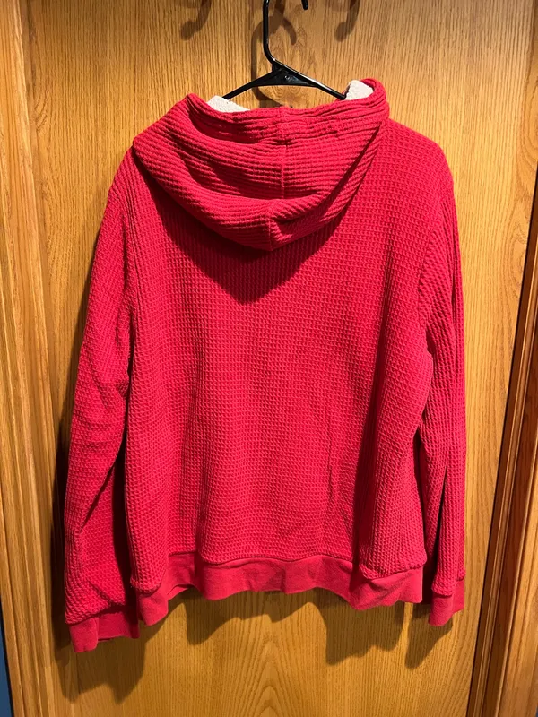Old Navy Waffle Knit Hooded Sweater - Image 4