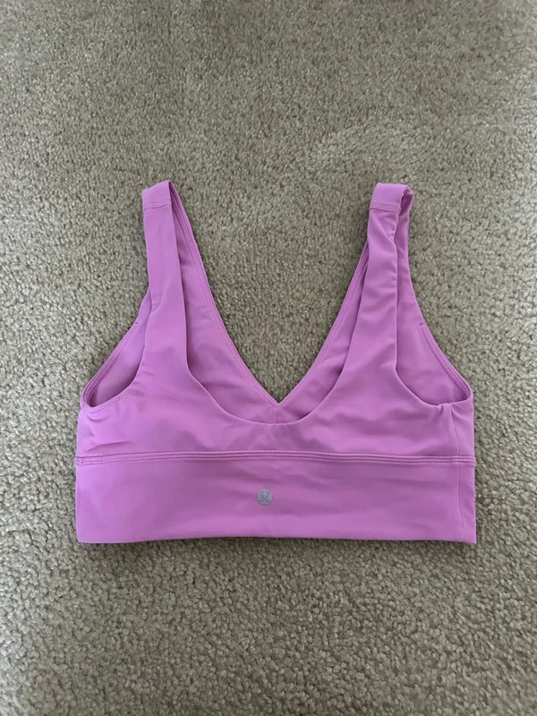 Pink lululemon sports bra - Image 2