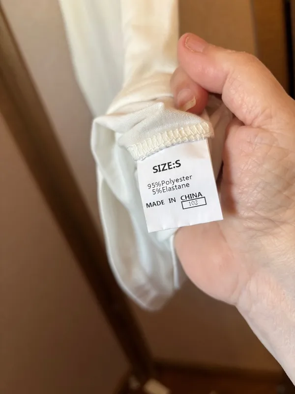 FINAL MARKDOWN Unique Women's White Tank Top small - Image 3