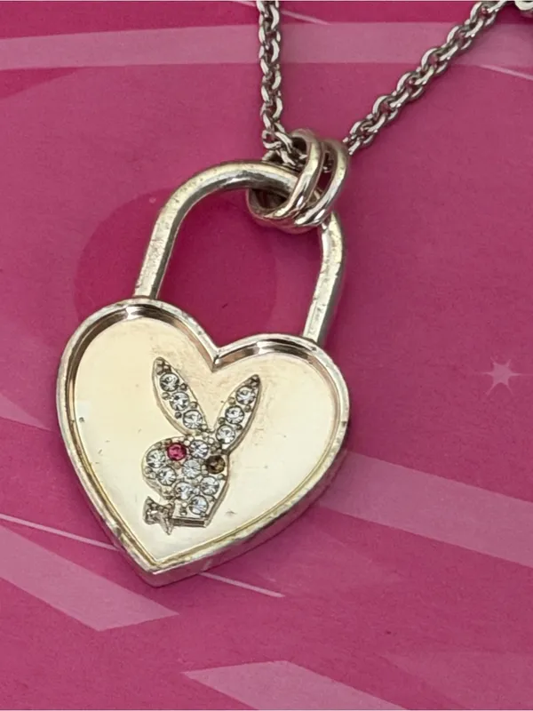 Playboy bling bunny necklace - Image 3