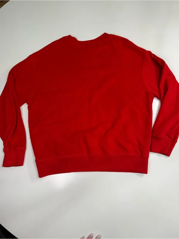 Levi's Red Crewneck Sweatshirt - Image 8