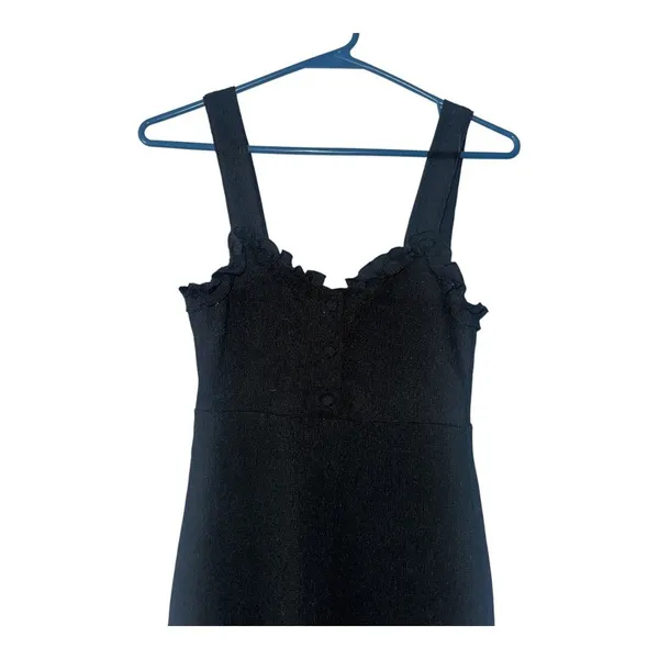 Urban Outfitters Black Textured Mini Dress, XS‎ - Image 2