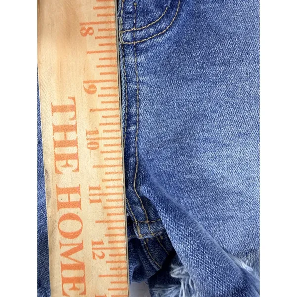 Free People We The Free Women’s Size‎ 28 Distressed High Rise Denim Shorts - Image 7