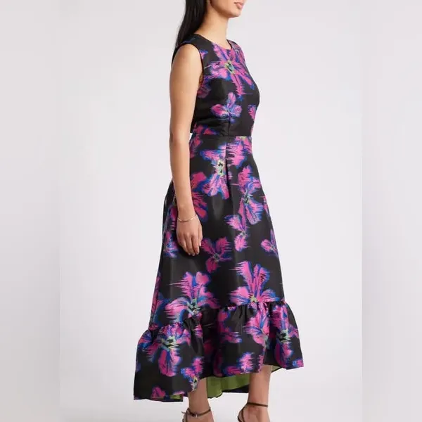 Chelsea28 Floral Jaquard A-Line Dress Size XS‎ NWT MSRP $158 - Image 3