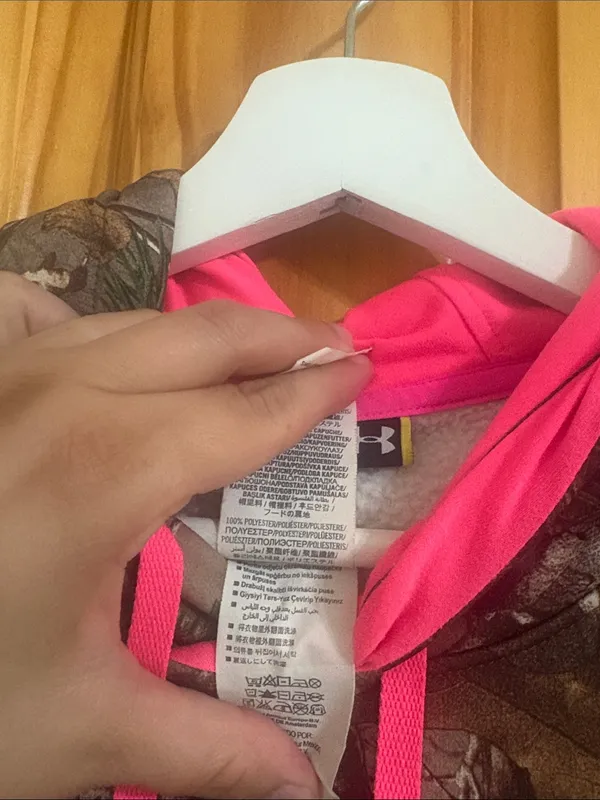 Under Armour Real Tree Fleece Line Sweatshirt Size Large - Image 5