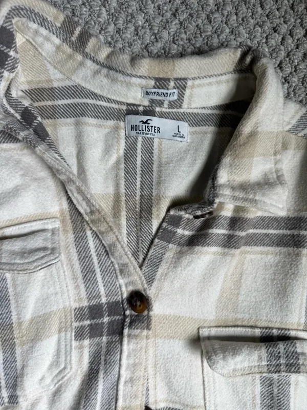 Hollister Flannel Jacket Oversized - Image 2
