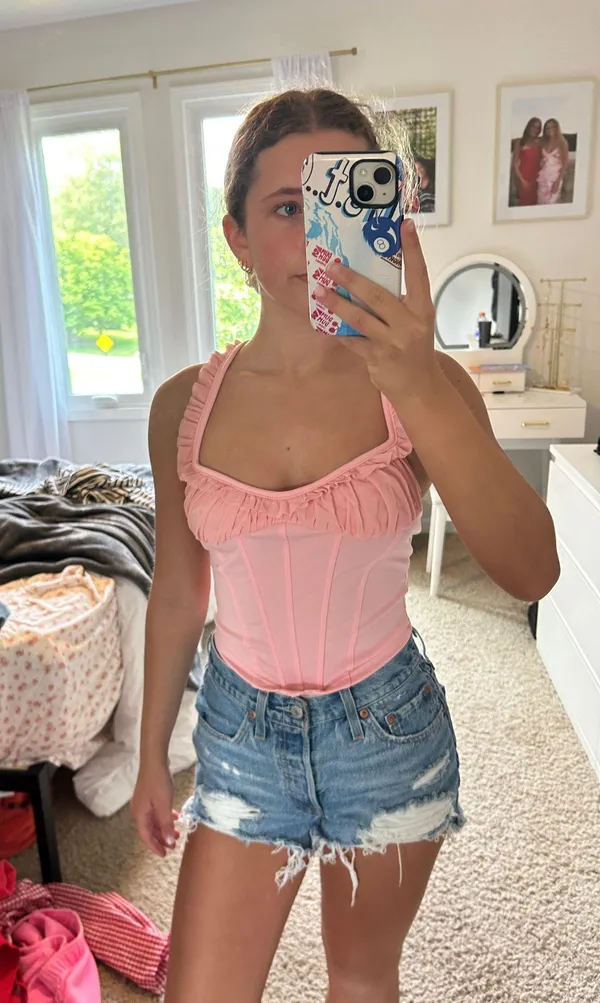 Pink corset Size XS - Image 2