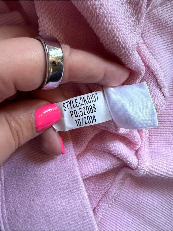 Vineyard vines pastel two tone pink Shep quarter zip size small - Image 4