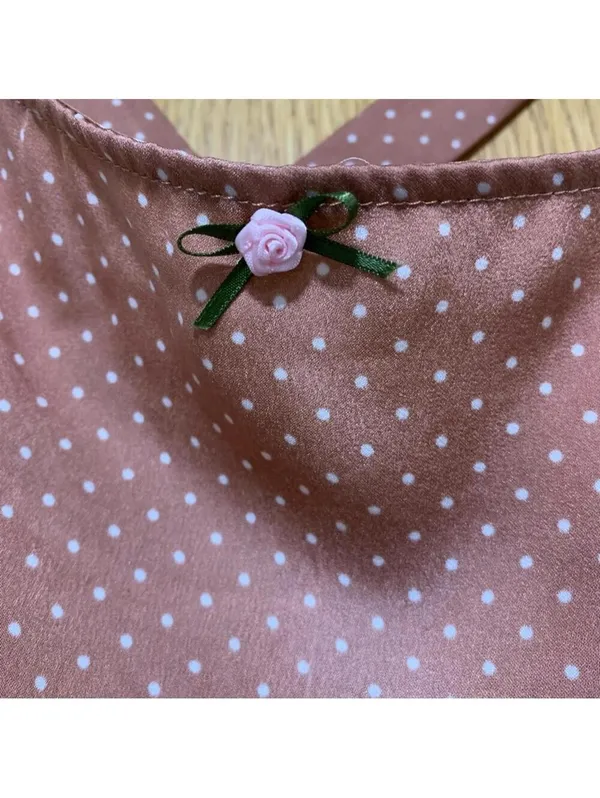 Princess Polly Polka Dot Open Back Top - Size 0 - Image 3