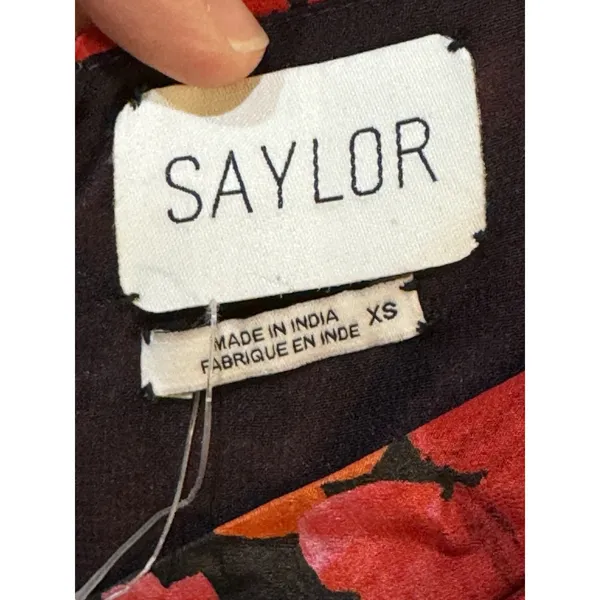 SAYLOR Alouette Floral Mini Cocktail Sweetheart Dress Women's Size XS New $275 - Image 7