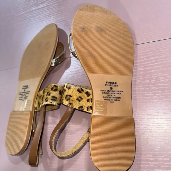 Steve Madden Finale Size 9 Leopard print Sandal - Image 5