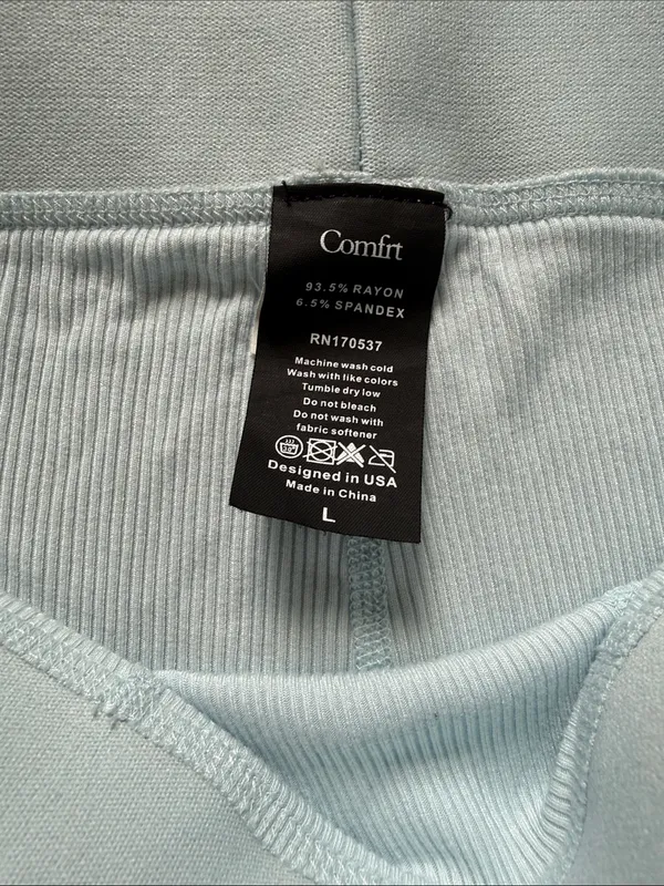 Comfrt Powder Blue Boxer Briefs Sz L Size L - Image 2