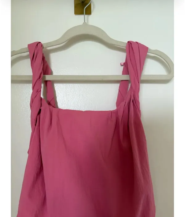 ZARA Hot Pink Maxi Dress - Image 2