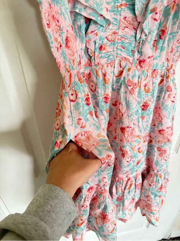 Roller Rabbit Amandine Ondika Floral Minidress - Image 5