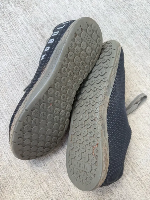 Nobull Shoes Outwork Superfabric Black Ivy Olive Green Sole Crossfit Trainer - Image 4