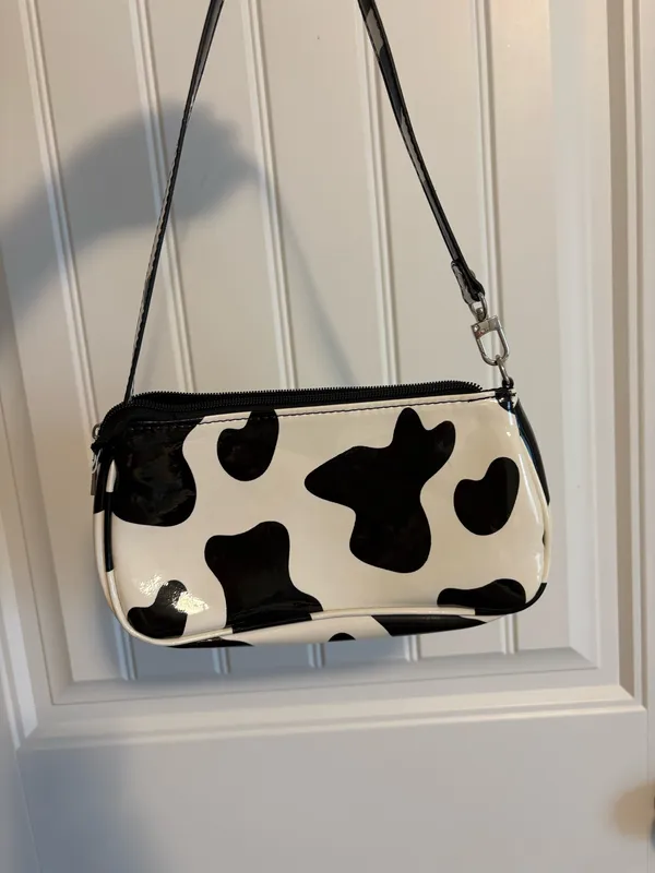 Cow Print Mini Purse Shein - Image 2