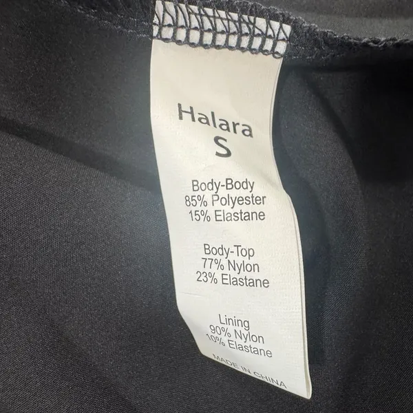 HALARA Black High Low Dress - Image 6
